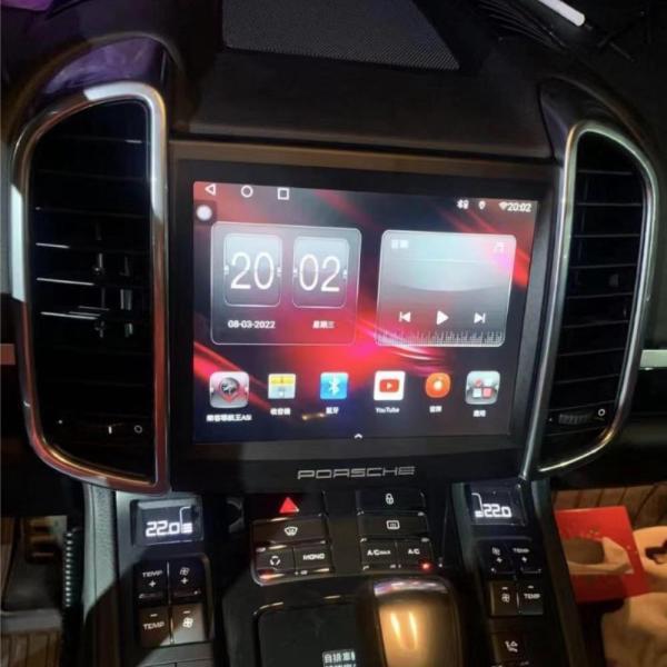 8+128G Android Car Screen For Porsche Cayenne Multifunctional Center Console