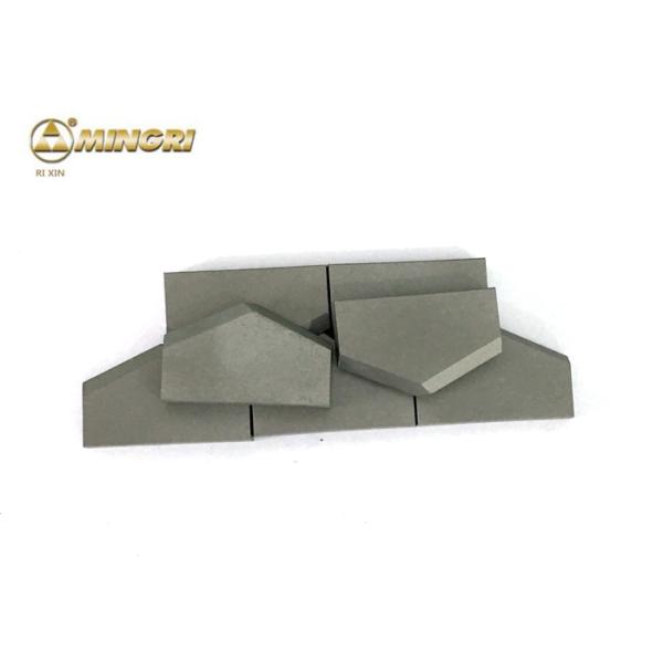 Sliver Gray Color Cemented Tungsten Carbide Tips For Drilling Building