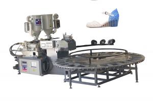 Quality Double Density PVC TR TPU Tpr Sole Making Machines For Leather Shoes / 5*3*2m for sale