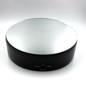 Customized Smart Electric Rotating Display Stand With Power Outlet 8kg Capacity