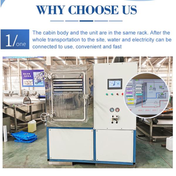 Laboratory Food Freeze Dry Machine Tabletop Freeze Dryer For Multi Function Dryer