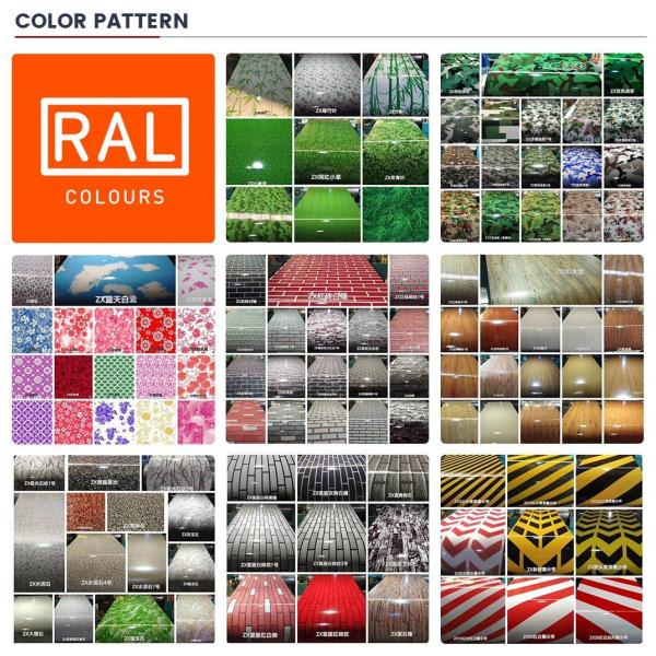 Technique Cold Rolled Coated Dx51d Dx52D Dx53D Prepainted Galvalnized Steel Coil Z275 PPGI PPGL Color Coated Gi Coil