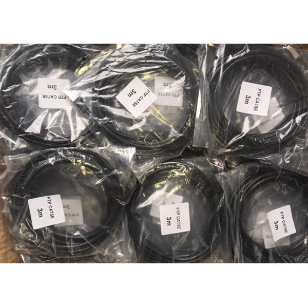 3M FTP Rj45 Patch Cable , Outdoor Cat5e Lan Cable Patch Cords PE PVC Double