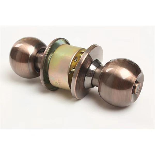 Beautiful Antique Color 587 Door Lock With 4 Keys, 60mm/70mm Top Security Ball Door Lock