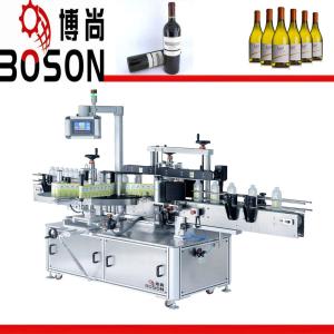 Quality Flat Bottle Two Sides Labeling Machine Adhesive Labeler 380V / 220V Voltage for sale