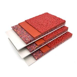 Integrated Structure Semi Prefabricated Running Track Runway 13mm