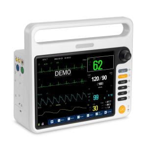 Quality 12.1 inch multi parameter cardiac patient monitors with HL7 compatible function, OEM/SKD accepted for sale