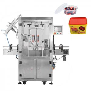 Quality Automatic Dust Capping Machine Milk Filling Machine Biscuits Potato Chips Capping for sale