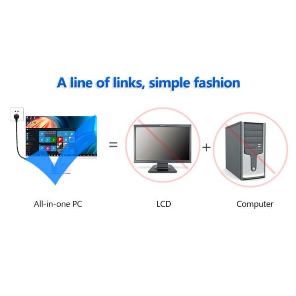 24" Business All-in-One PC Intel Core i3/i5/i7 Touch Screen SSD DDR4 RAM