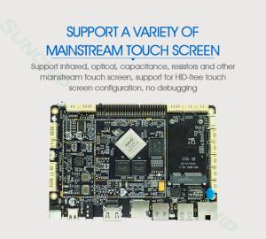 Quality RK3399 Infrared Embedded System Board Android 7.0 Anti Electromagnetic for sale