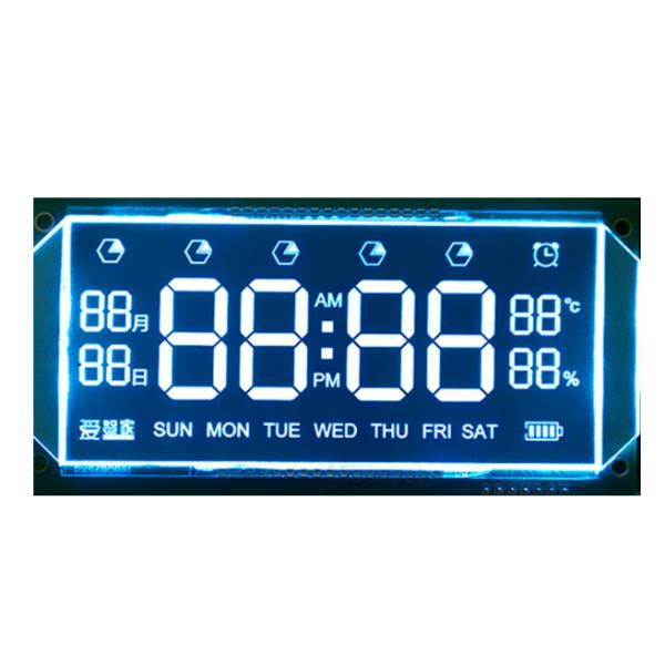 TN Positive Motormeter LCD Display Electric Car Dashboard LCD Panel