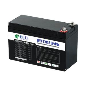 China MSDS Certified LiFePO4 Battery Pack 12V 12.8V 7Ah For Solar System on sale