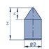 High Accuracy Tungsten Carbide Button Inserts Teeth For Construction Tools