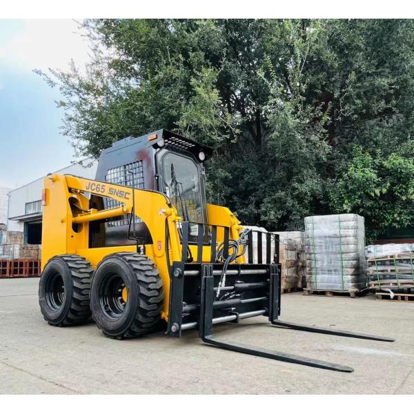 Front Discharge Load and Unload Crawler Skid Steer Loader with 0.4cubic Bucket