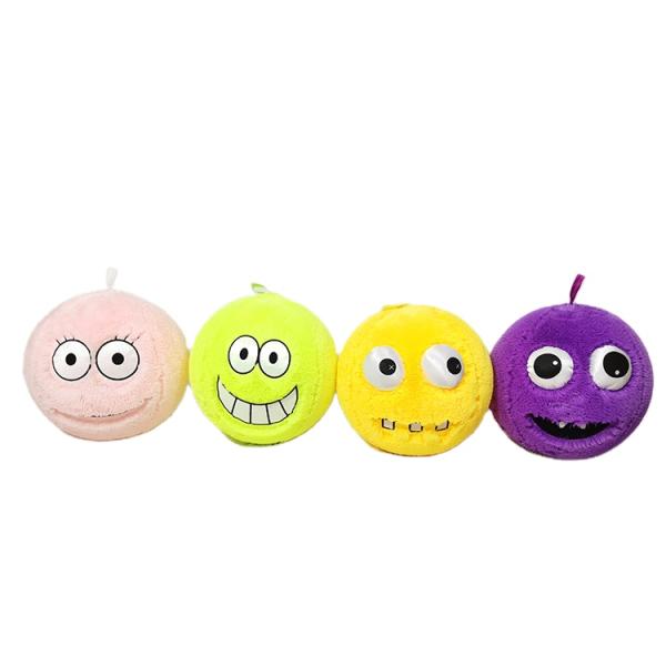Multicolor Stress Toy 2021 Design Inflatable Ball with Polyester Outer Skin Material