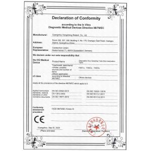 Guangzhou Dongsheng Biotech Co., Ltd Certifications