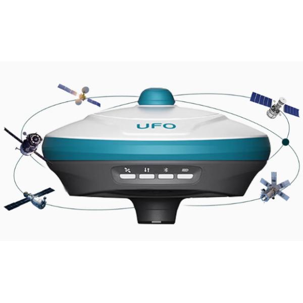 Calibration Free GPS UFO U3 PRO GNSS RTK Receiver Land Surveying IP68 Waterproof