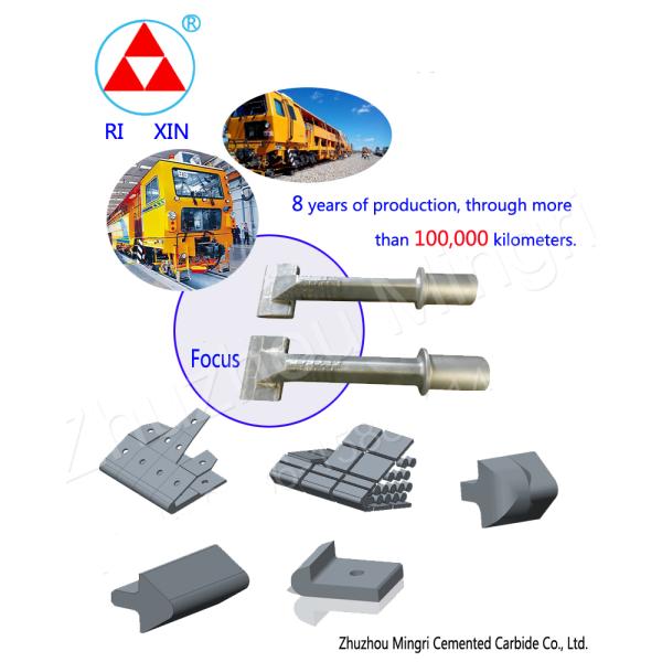 High Quality Tungsten Carbide Tamping Tine, Tamping Picks For Railway