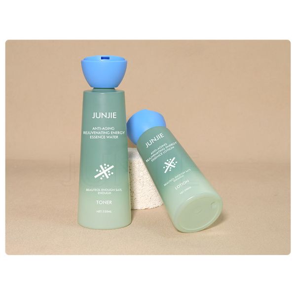 High Quality 250ml 200ml Pet Skin Care Containers and Cosmetic Packaging Empty Plastic Toner Bottles