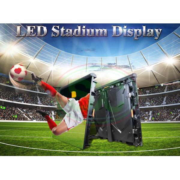 P10 Outdoor Full Color Waterproof Stadium LED Display 10mm Pixel IP65