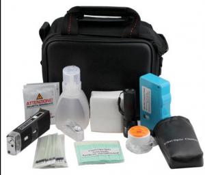 Quality Waterproof Fiber Optic Tool Kits , Compact Fiber Connector Cleaning Kit for sale