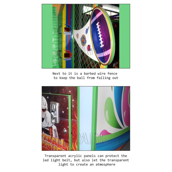 1 Player Arcade Basketball Game Machine Rugby Football Shooting Game coin pull game machine