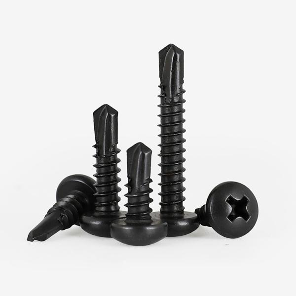 Cross Pan Head Drill Tapping Screws DIN 7504 Cross Recessed Pan Head Drilling Screws Self-Drilling Tapping Screws