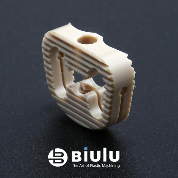 CNC Machining Plastic Ceramic Peek PTFE PI Parts 0.01mm Tolerance OEM Service