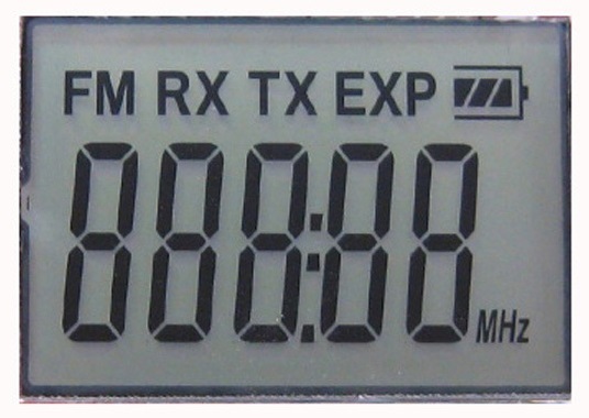 Transflective 2.9 Inch LCD Screen 128 * 64 STN LCD Display Monochrome