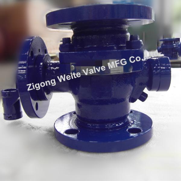 OEM A Batch Of Floating Ball Valve Ball F316 Class 150 Blue color