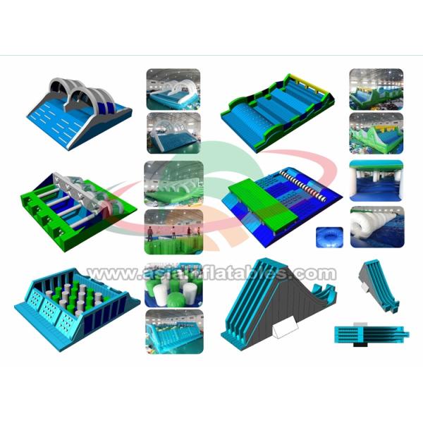 Custom Indoor Outdoor 5K Run Inflatable Obstacle Course For Kids