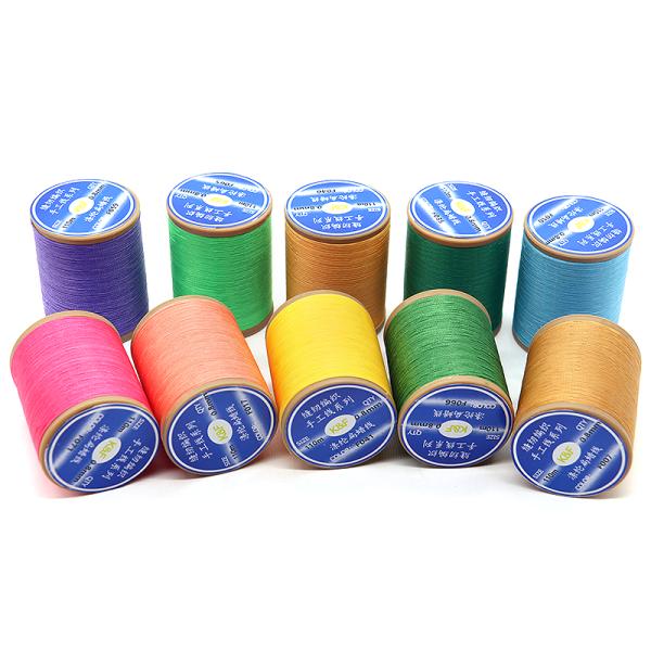 210D Yarn Count Abrasion-Resistant Wax Thread for Manual Leather Sewing