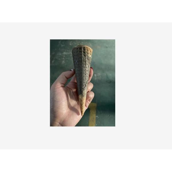 Gas Power Tunnel 5kg/H Sugar Ice Cream Cone Making Machine