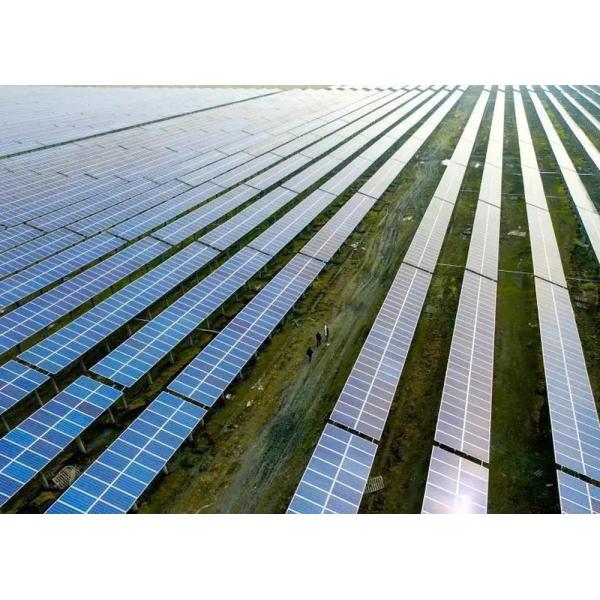 Customized Single Axis Solar Tracker Ground Solar PV Panel Mounting Bracket