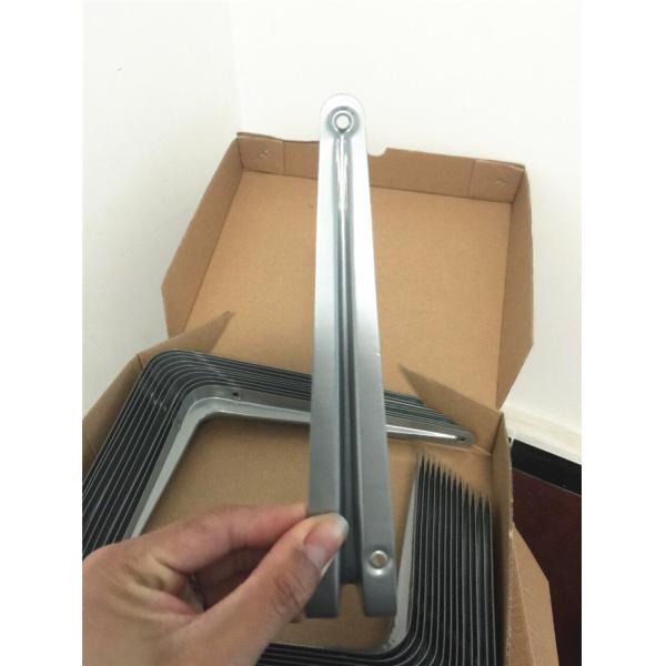 Light Duty Kitchen Corner Shelf Bracket 10 Inch Anti Rust Support