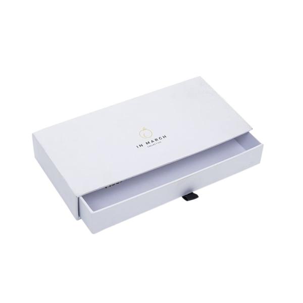 Paperboard CMYK Slide Open Gift Boxes False Eyelash Packaging