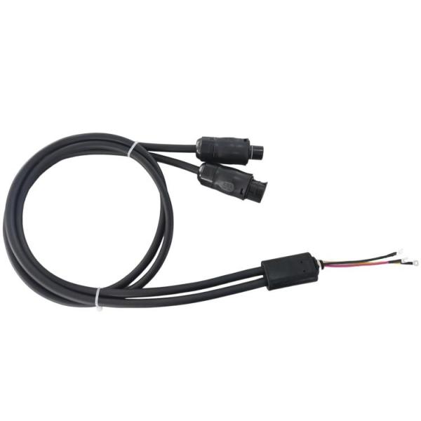Micro Inverse 600 AC Power Supply Harness With Braided Shielded For Industrial Automation Needs