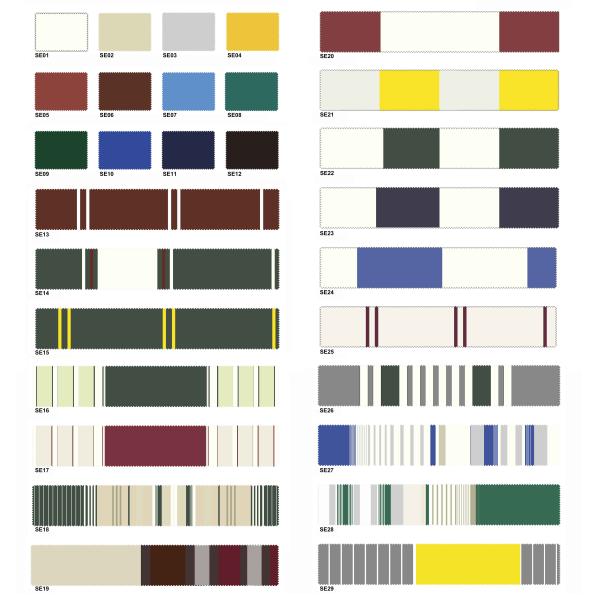 Parasol Sunshade 100% Solution Acrylic PVC RV Awning Fabric 100m/Roll