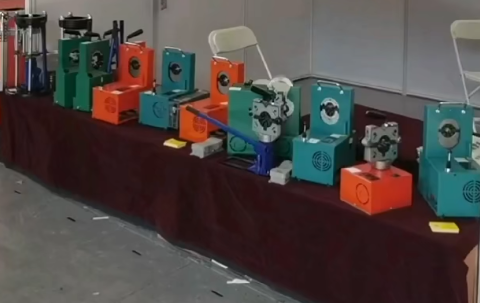 900W 3/4 Inch 220V AC Hose Crimping Machine with Display Control