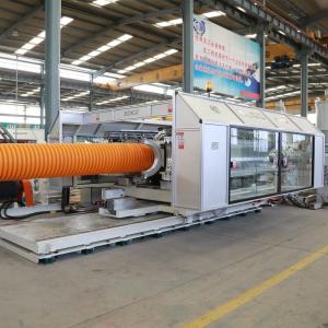 Quality High productivity high efficiency 100-630mm Corrugated Pipe Extrusion Line for sale