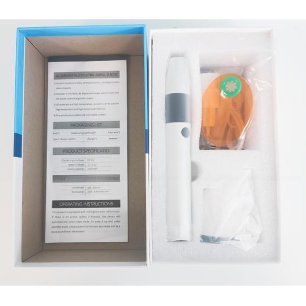 Metal Tips 1 Second Dental Light Cure Wireless Strong Power LED Dental Curing Light