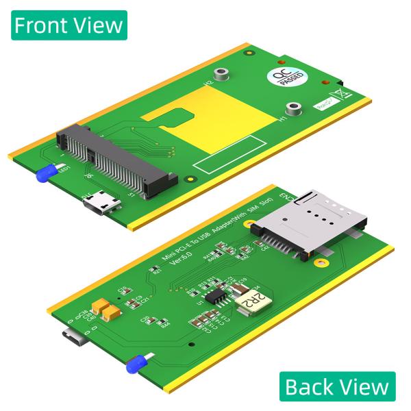 SIM Card Slot Mini Pci-e Usb 2.0 Adapter For WWAN/LTE Module