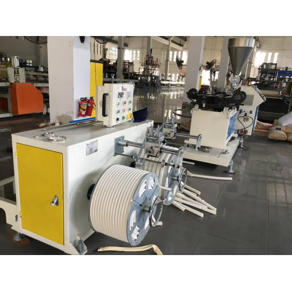 PVC Single Wall Corrugated Pipe Extrusion Machine For 12mm- 32mm Diameter Pipes