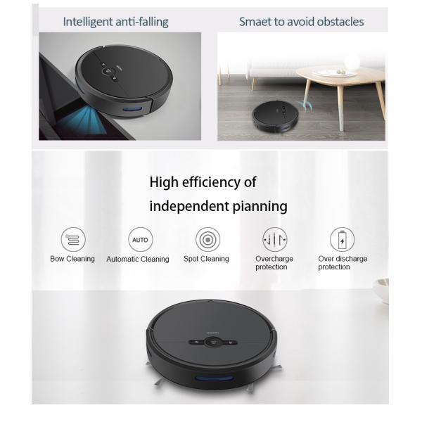 12V Cheaper Automatic Robot Vacuum Cleaner ABS Material With Smart Cleaning Mode