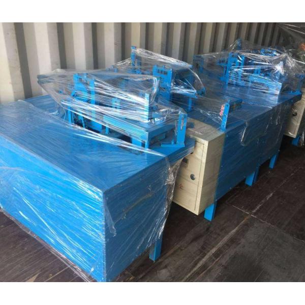 Squeezing Wheels CE 7.5kw Razor Barbed Wire Machine