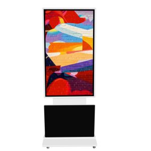 Floor Stand Digital Signage Display Indoor FHD LCD Smart Advertising Display