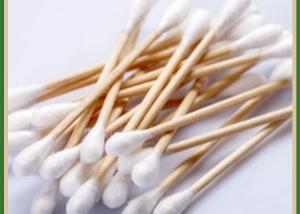 Quality Good Absorbency Medical Cotton Buds Surgical Swabs 70mm 75mm 80mm 100mm for sale