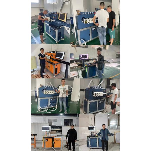 2023 High Quality CNC Mirror Metal Frame Rounding Bending Machine Customized