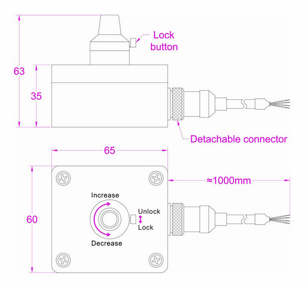 Weighbridge signal simulator weighing load cell simulator