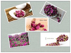China DRIED ROSE PETALS, DRIED ROSE FLOWER , DRIED RED ROSE BUDS, Flos rosae rugosae, on sale